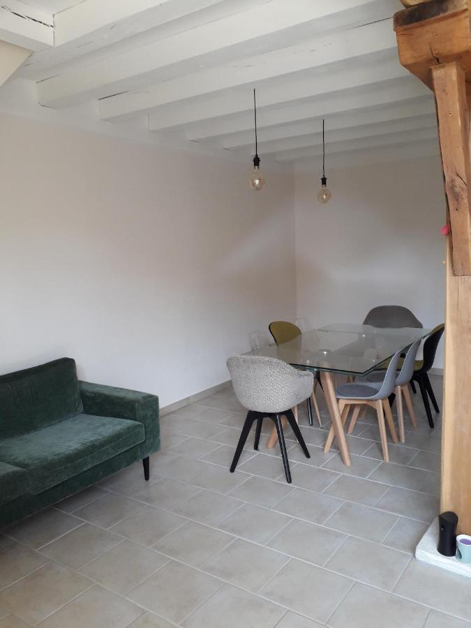 Vila Maison En Pierre Totalement Renovee Marsainvilliers Exteriér fotografie
